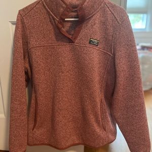 LL Bean pullover sweatshirt women size Large Petit